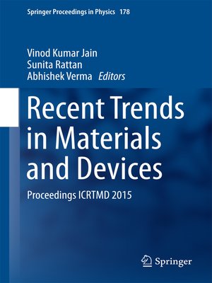 cover image of Recent Trends in Materials and Devices